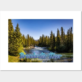 Broadwater River Cooke City Montana Posters and Art